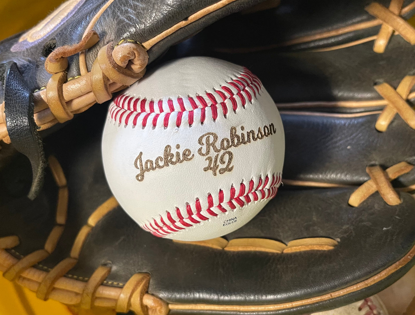 Laser Engraved Baseball