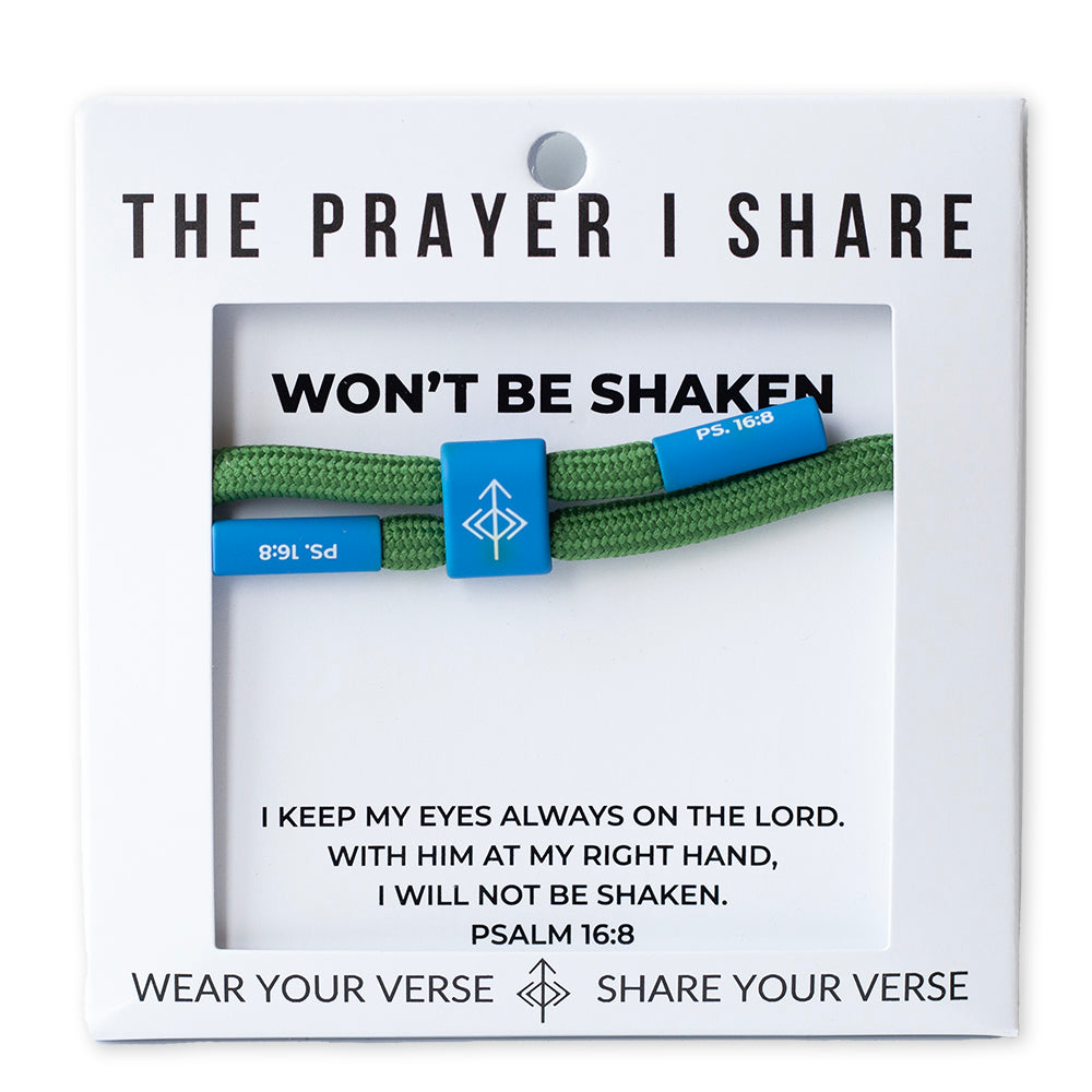 Won't Be Shaken, Psalm 16:8