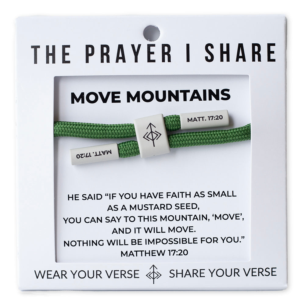 Move Mountains, Matthew 17:20