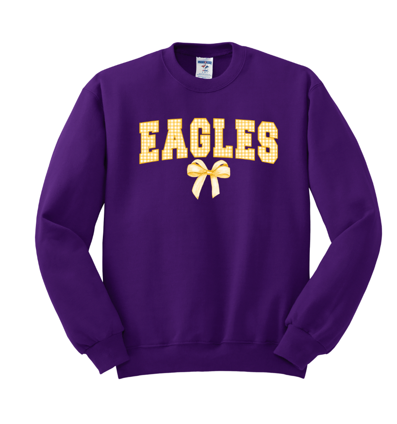 Gingham Coquette Mascot Sweatshirts - Adult π