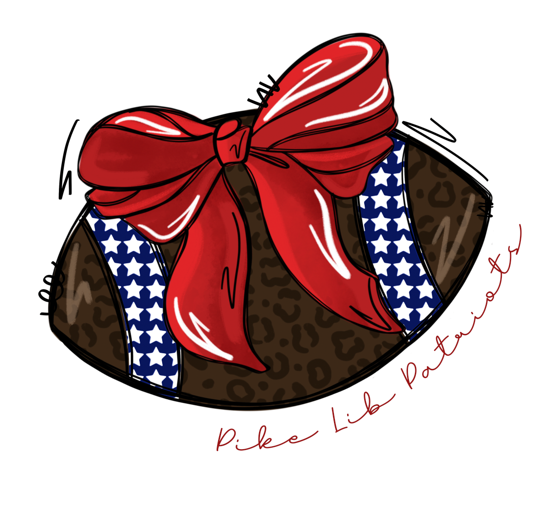 π π Football Bow Mascot - Toddler