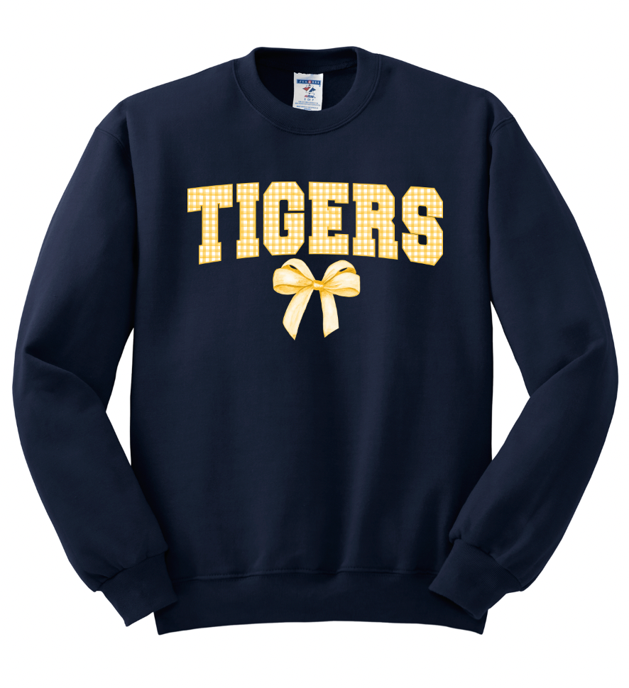Gingham Coquette Mascot Sweatshirts - Adult π