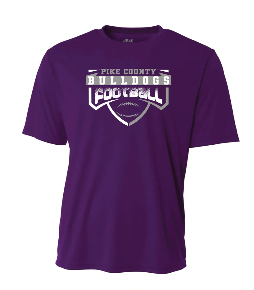 School & Mascot Football - A4 Short Sleeve - solid - adult