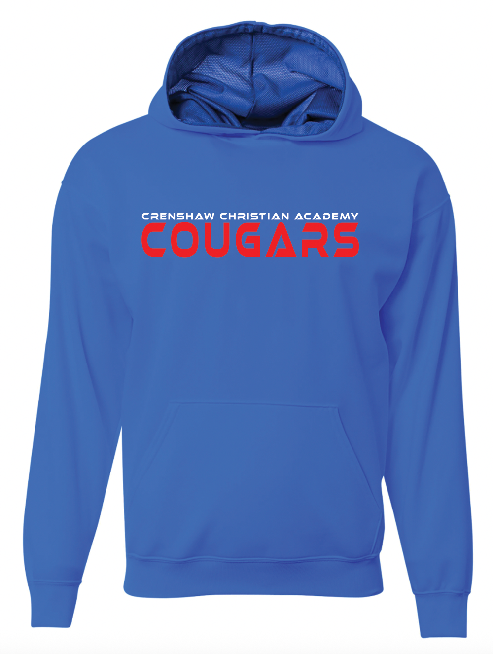 A4 Fleece Hoodie - School & Mascot