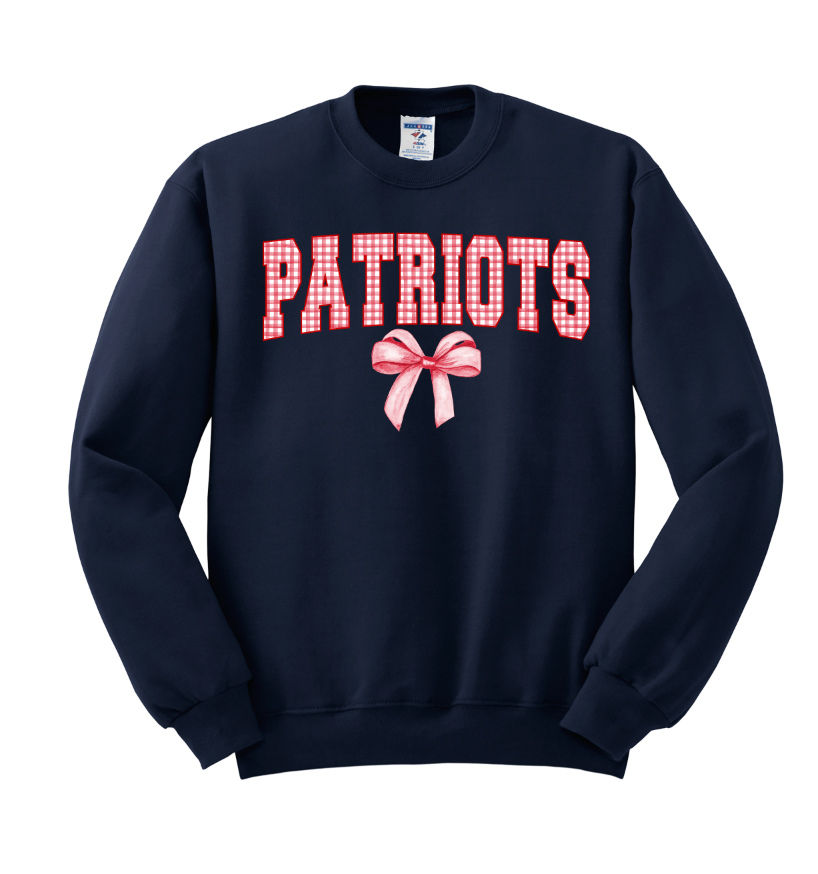 Gingham Coquette Mascot Sweatshirts - Adult π