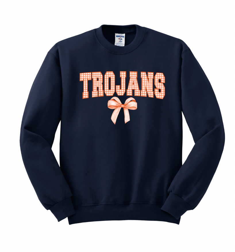 Gingham Coquette Mascot Sweatshirts - Adult π
