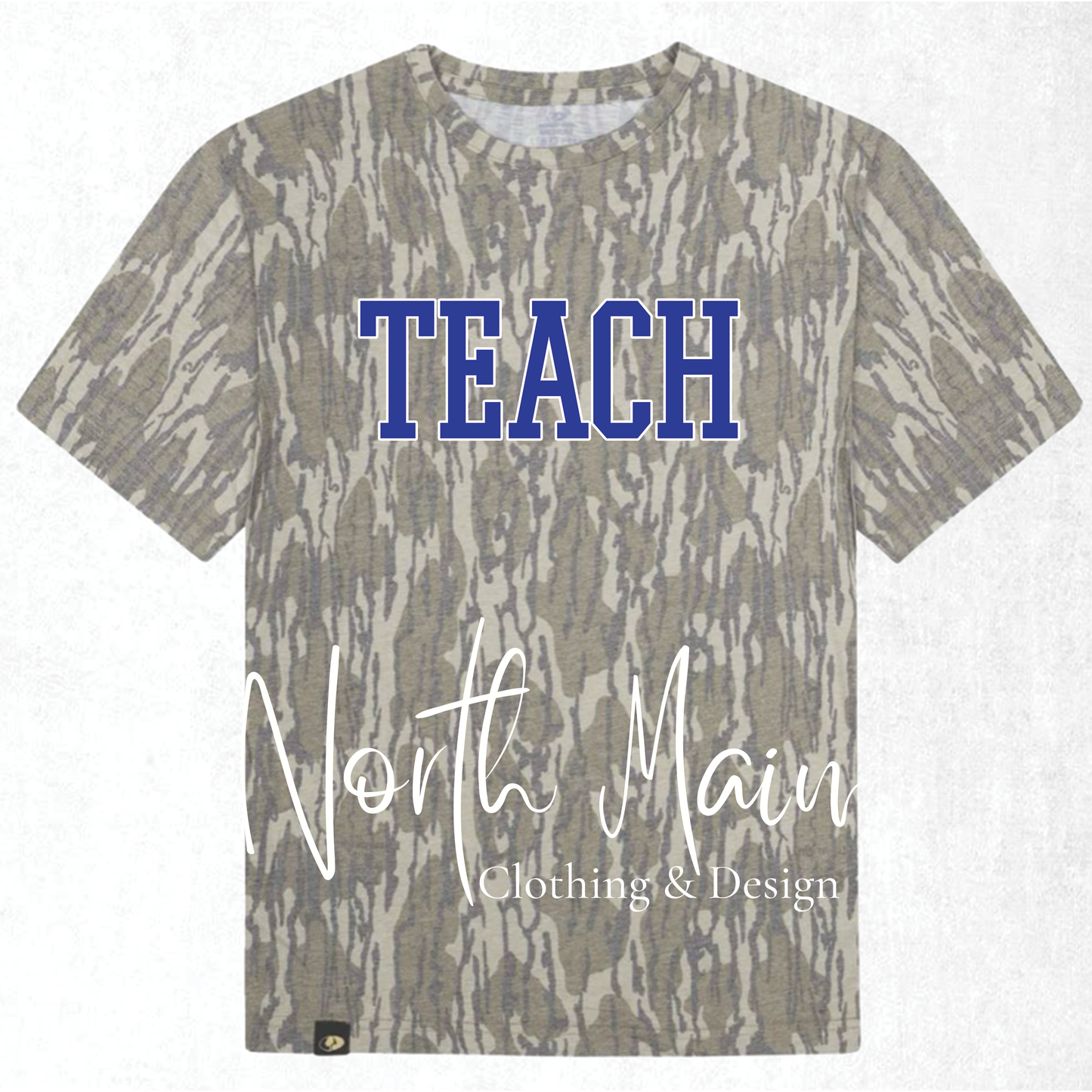 Wash out Camo Short Sleeve Tee