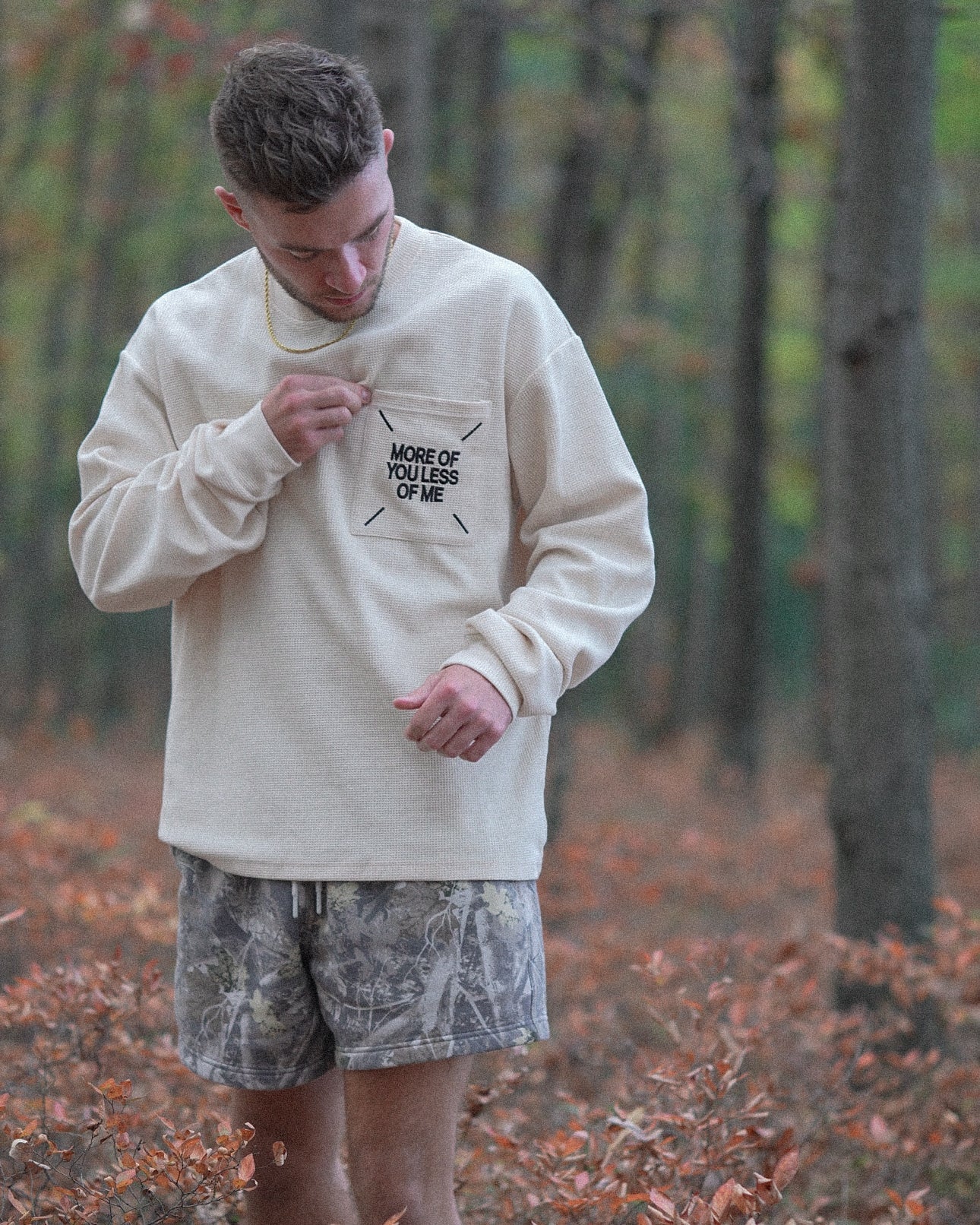Less of Me Waffle Heavy Thermal