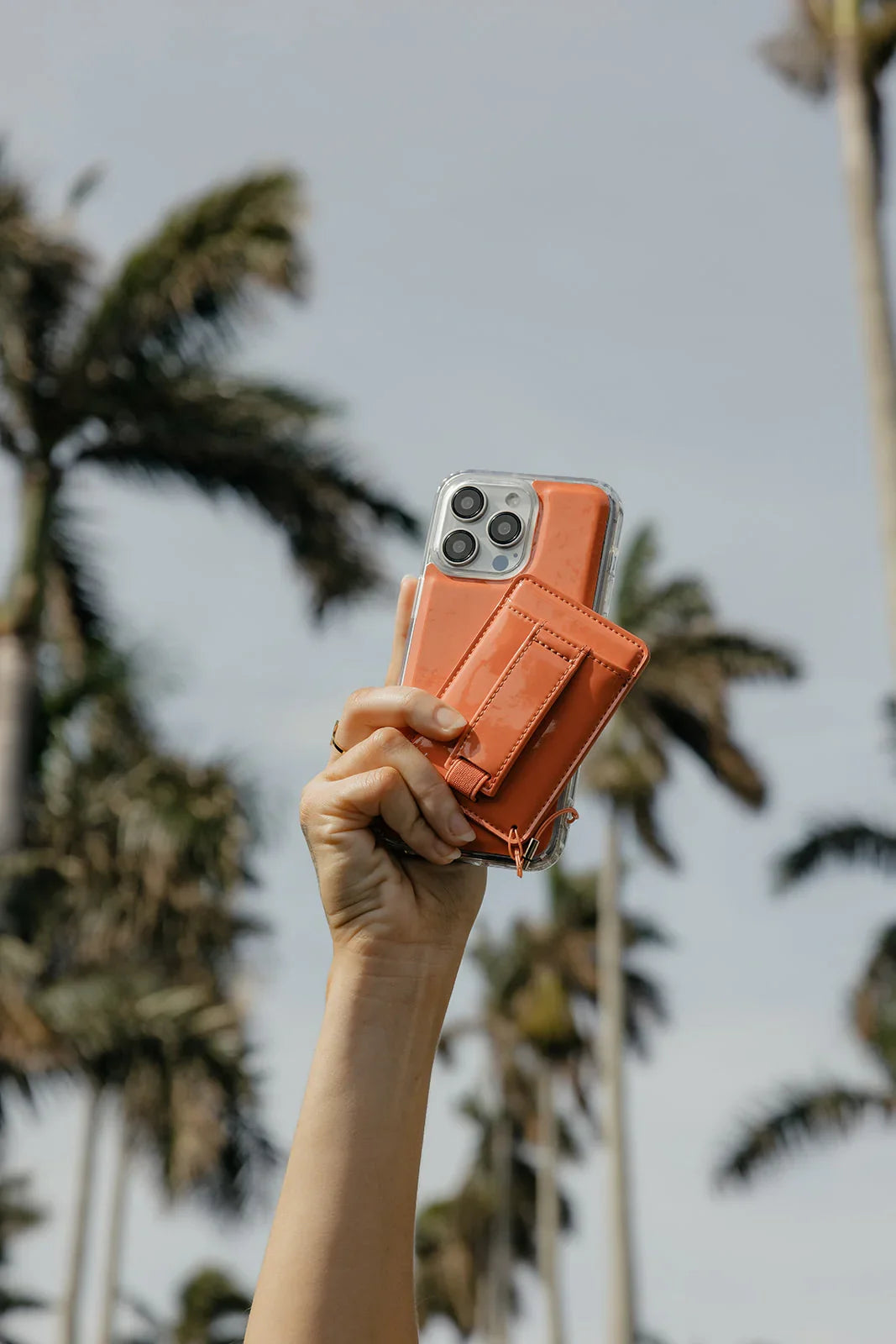 Coral Crush Magnetic Case and Wallet