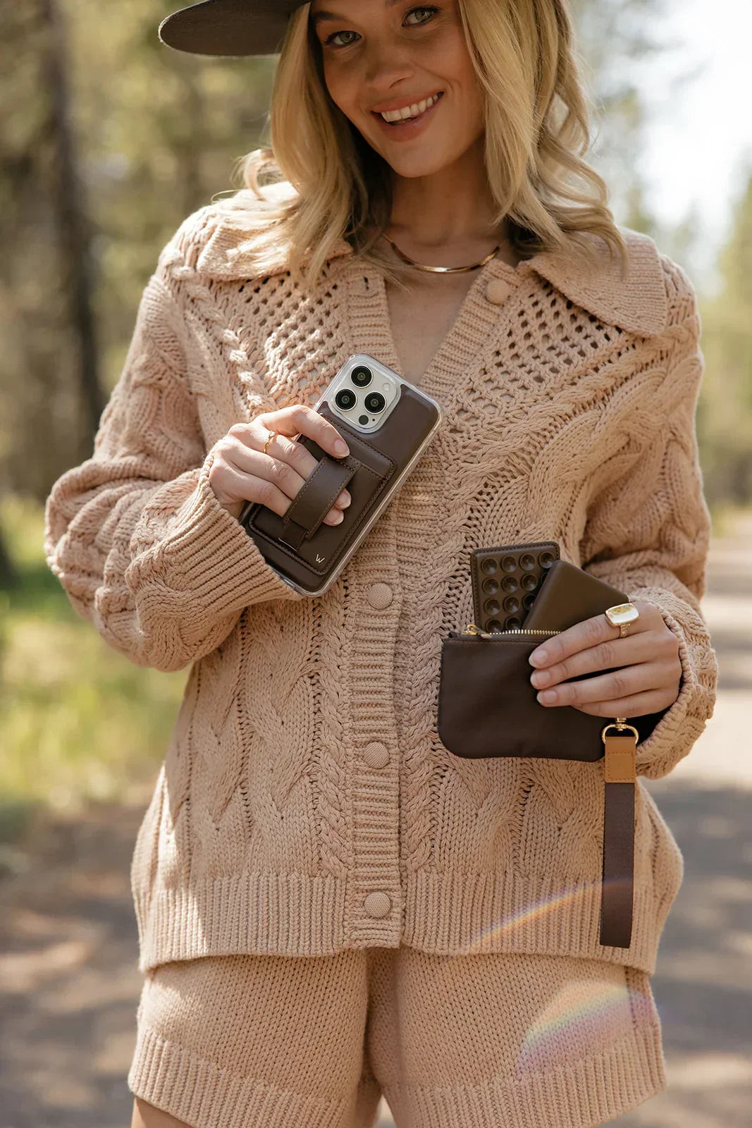 Dark Chocolate Wrist Lanyard