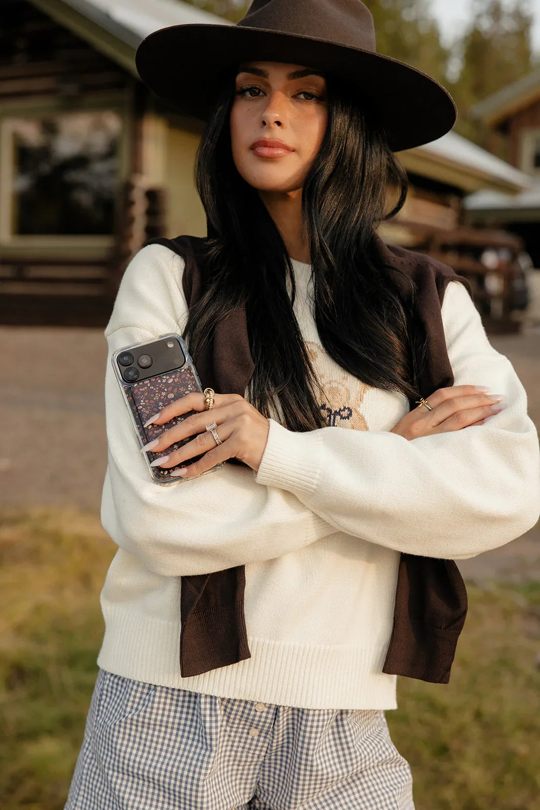 Twilight Blossom Magnetic Case