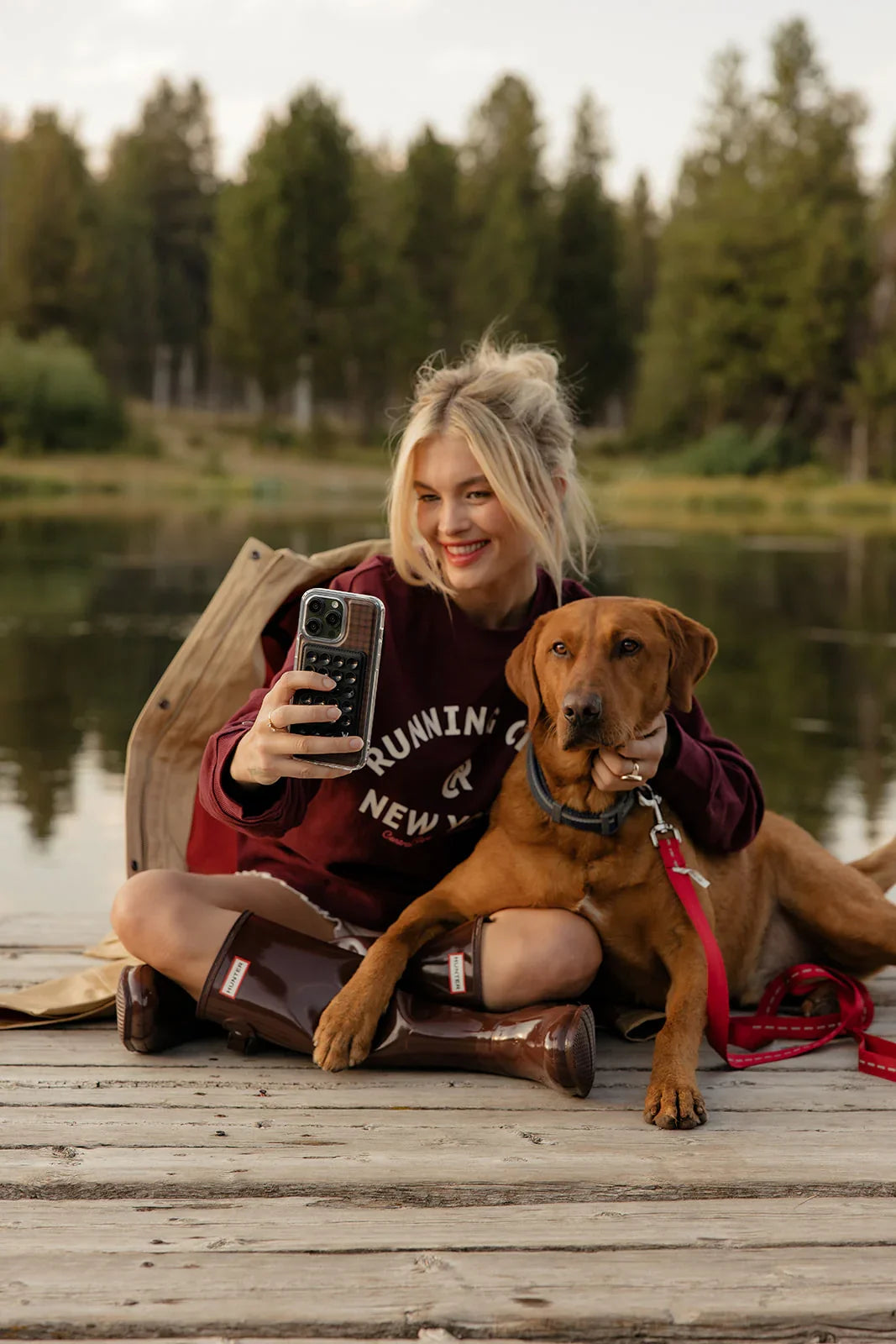 Cafe Gingham Magnetic Case