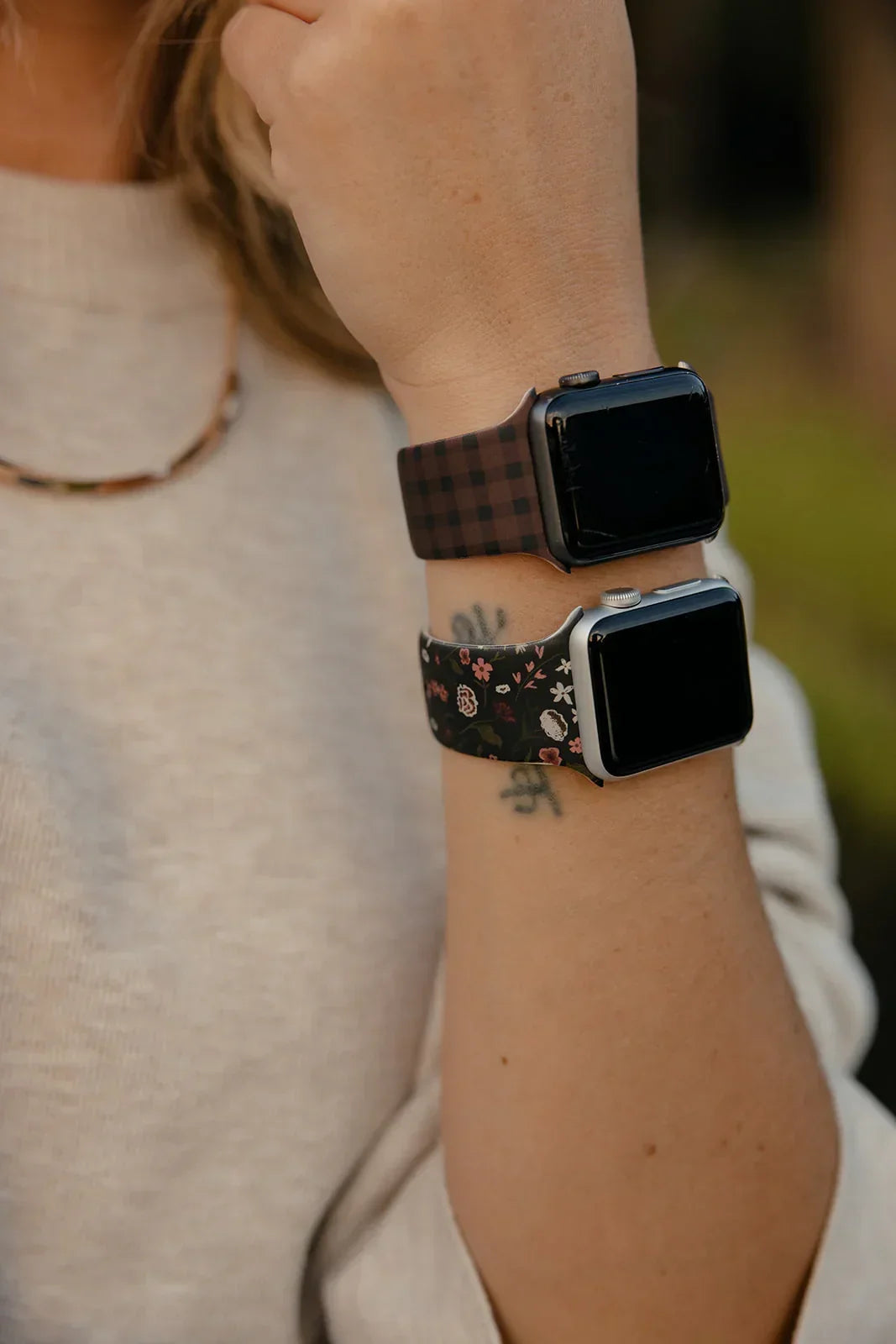 Twilight Blossom Watch Band
