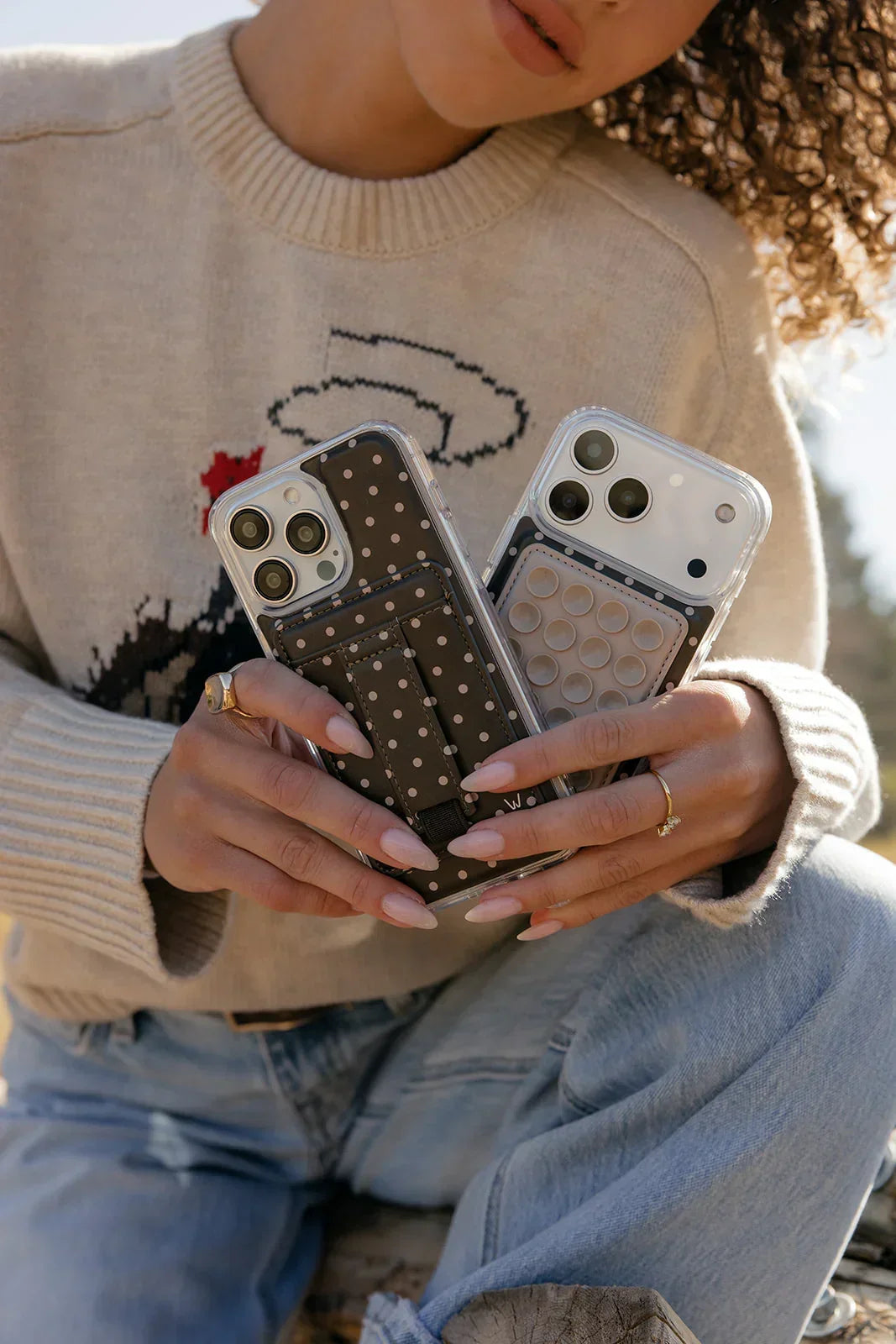 Cocoa Dot Magnetic Case