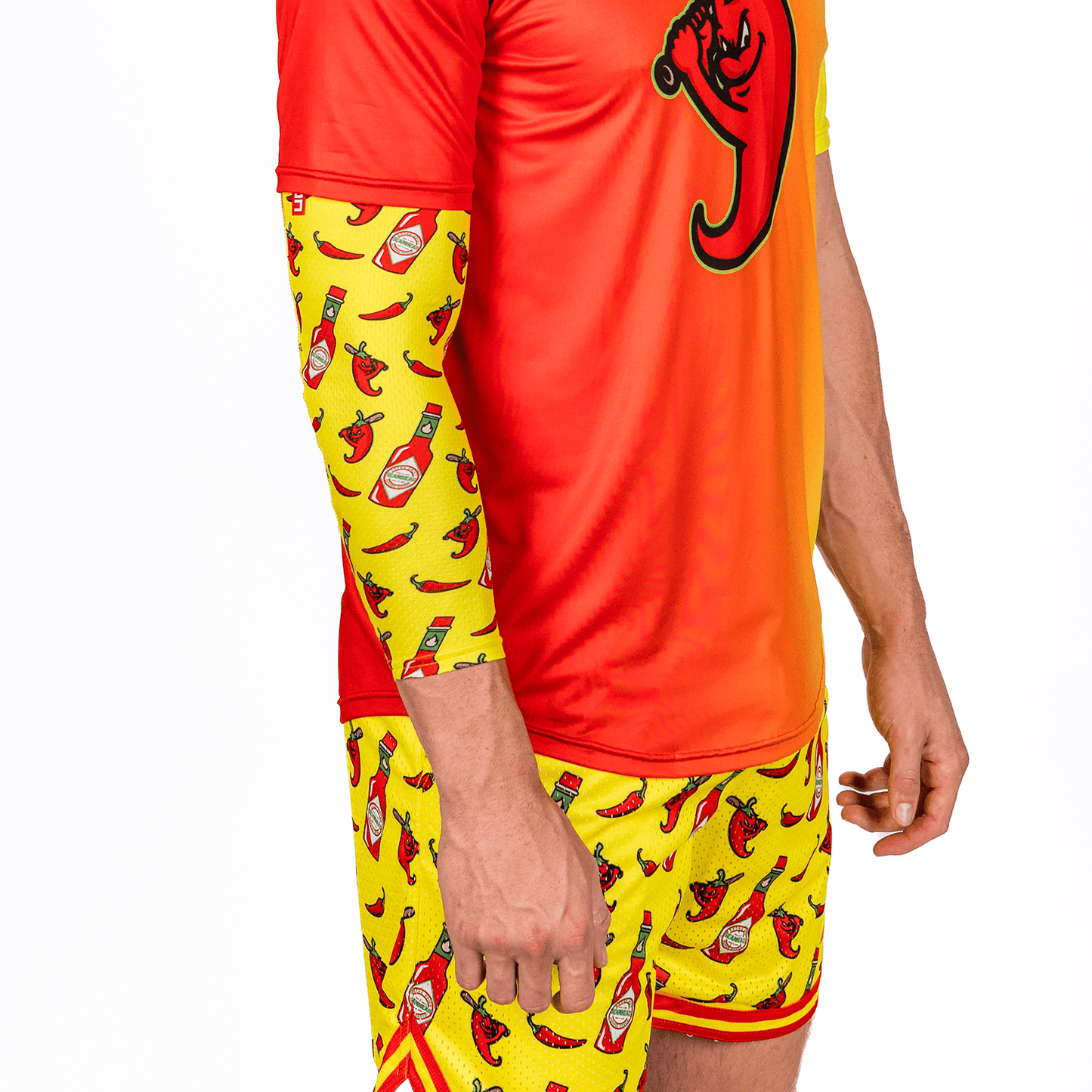 Ghost Peppers Baseball HyperDri Performance Compression Sleeve