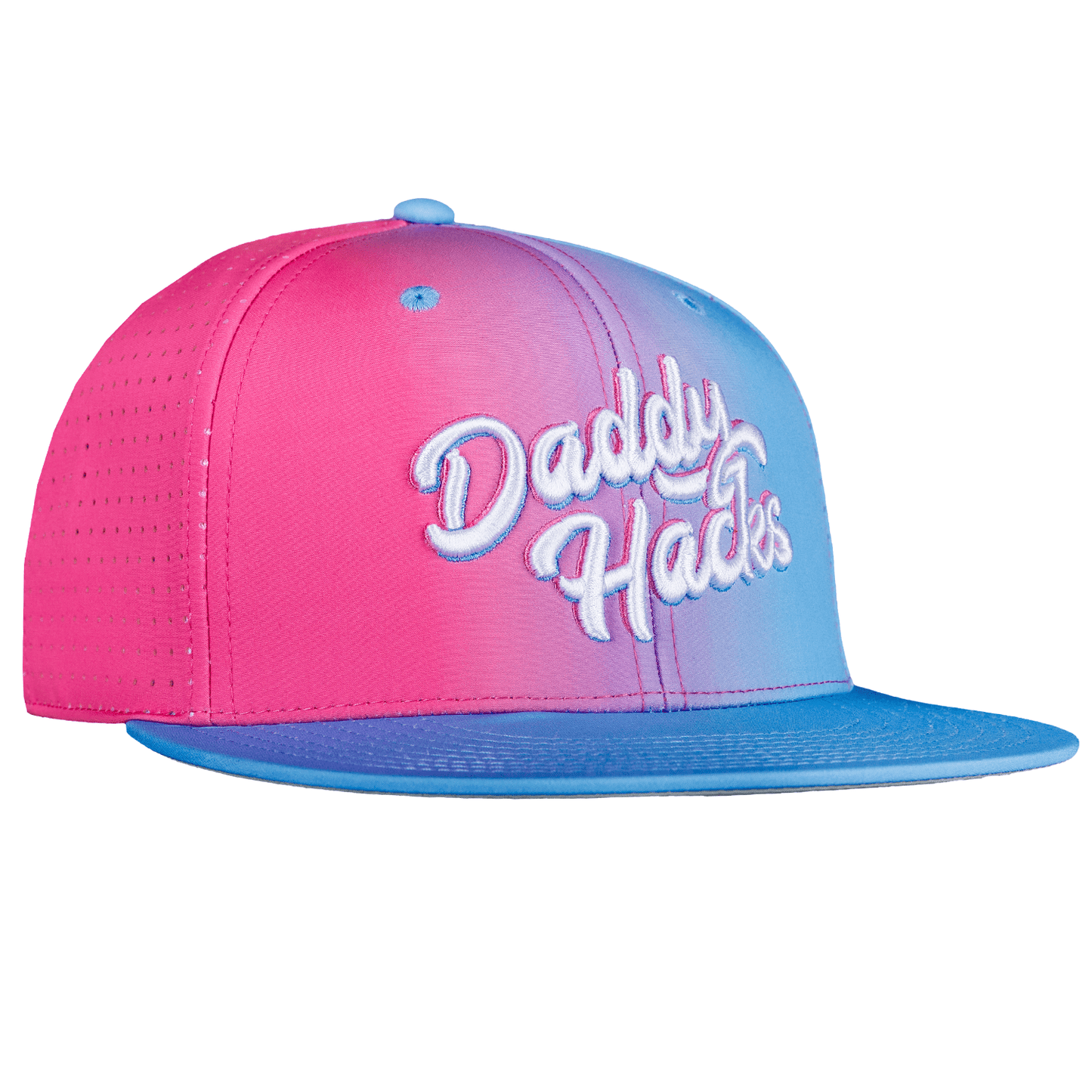 Daddy Hacks Cotton Candy Snapback Hat