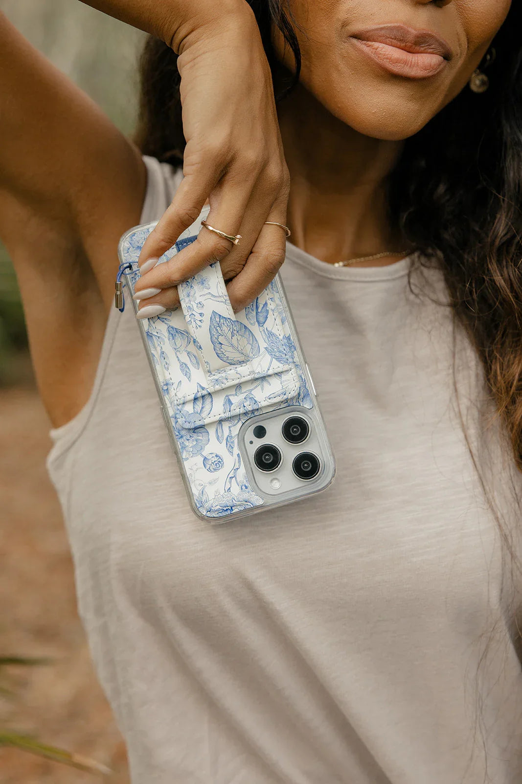 Blue Willow Magnetic Case and Wallet