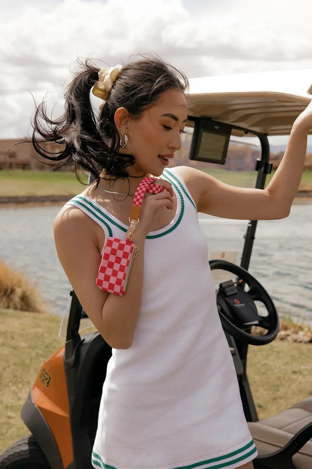 Raspberry Rush Small Zipper Pouch