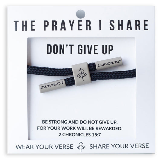 Don't Give Up, 2 Chronicles 15:7