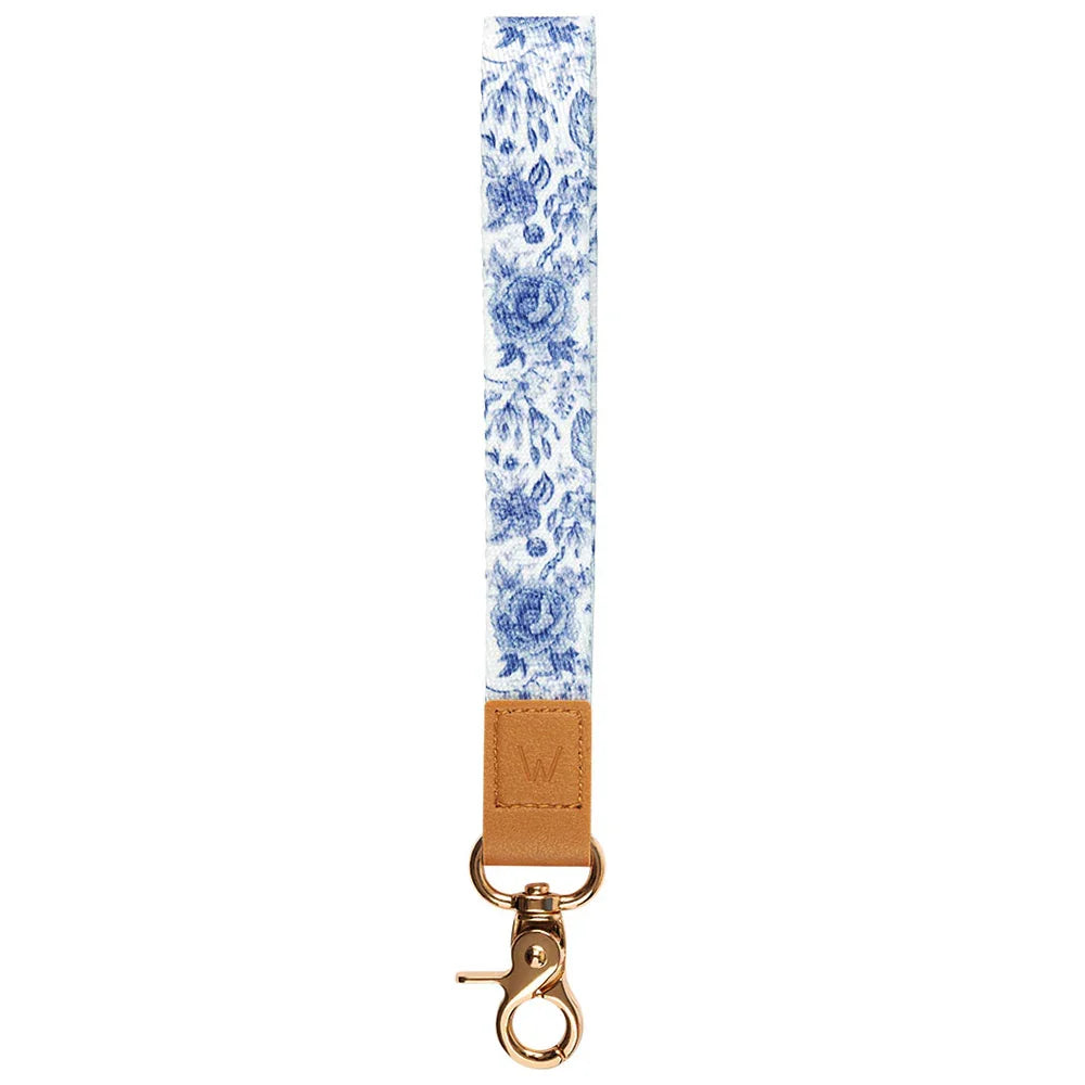 Blue Willow Wrist Lanyard
