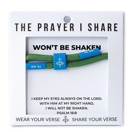 Won't Be Shaken, Psalm 16:8