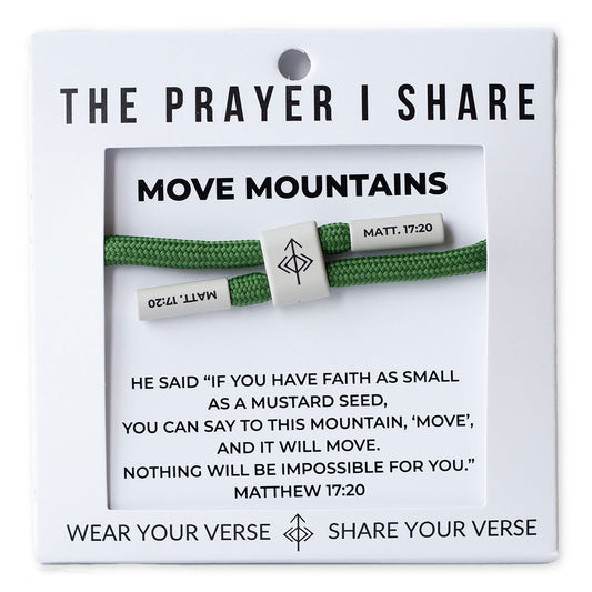 Move Mountains, Matthew 17:20