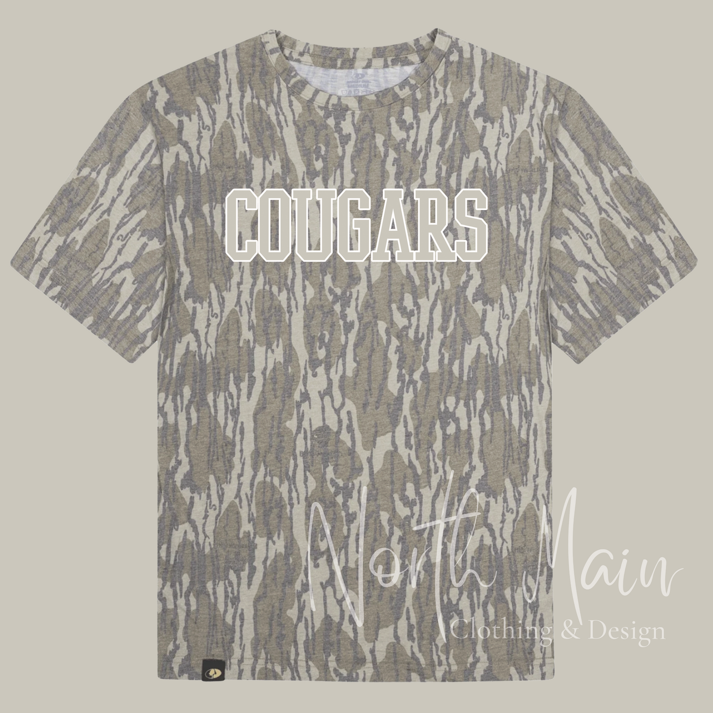 Wash out Camo Short Sleeve Tee