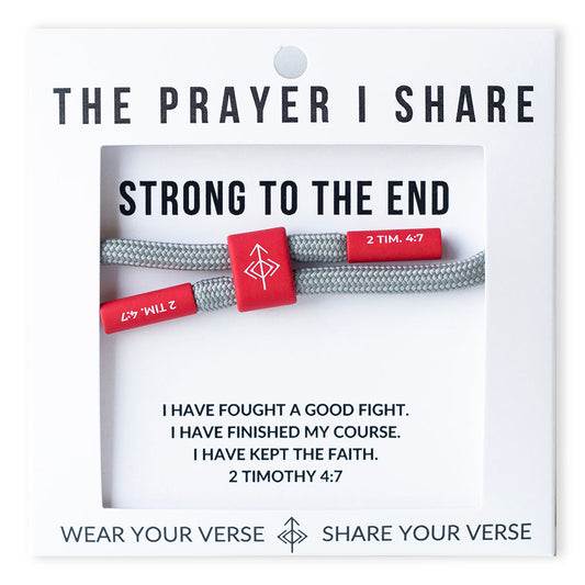 Strong to the End, 2 Timothy 4:7