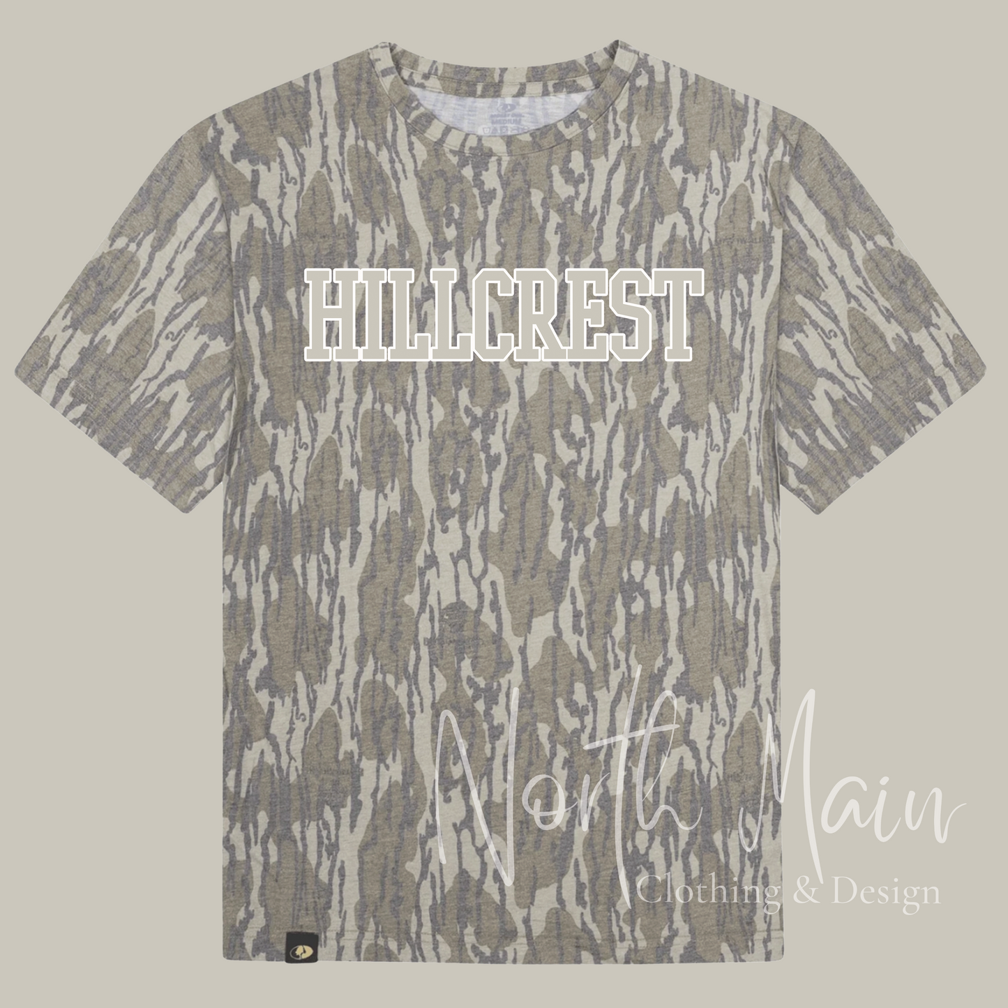 Wash out Camo Short Sleeve Tee