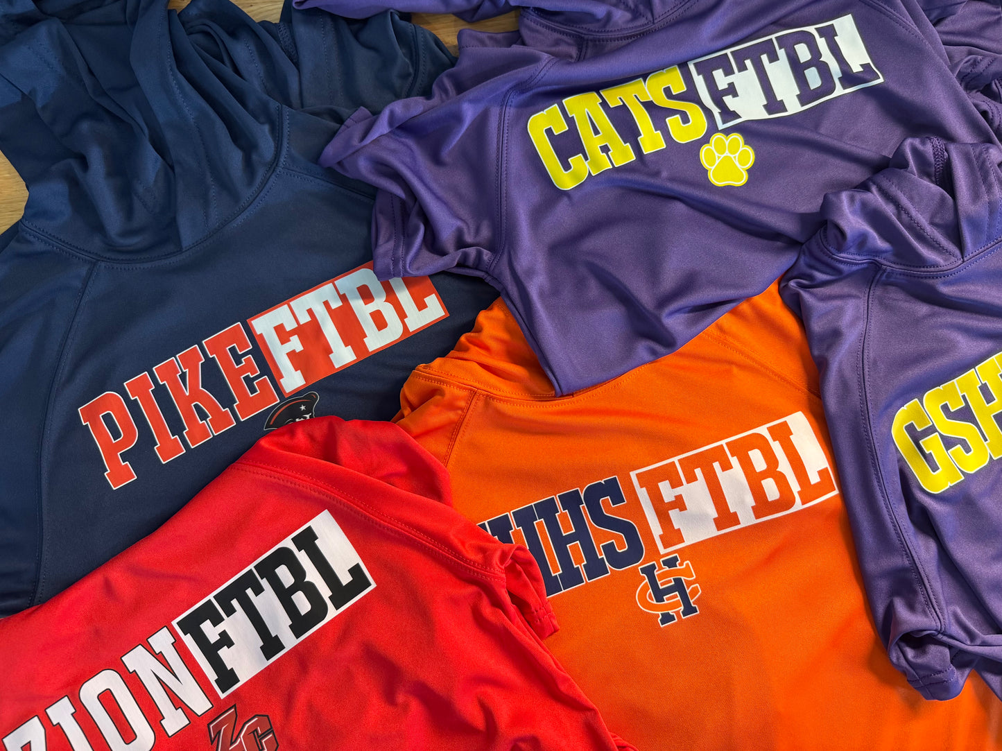 Youth Mascot Football Hoodie - FTBL