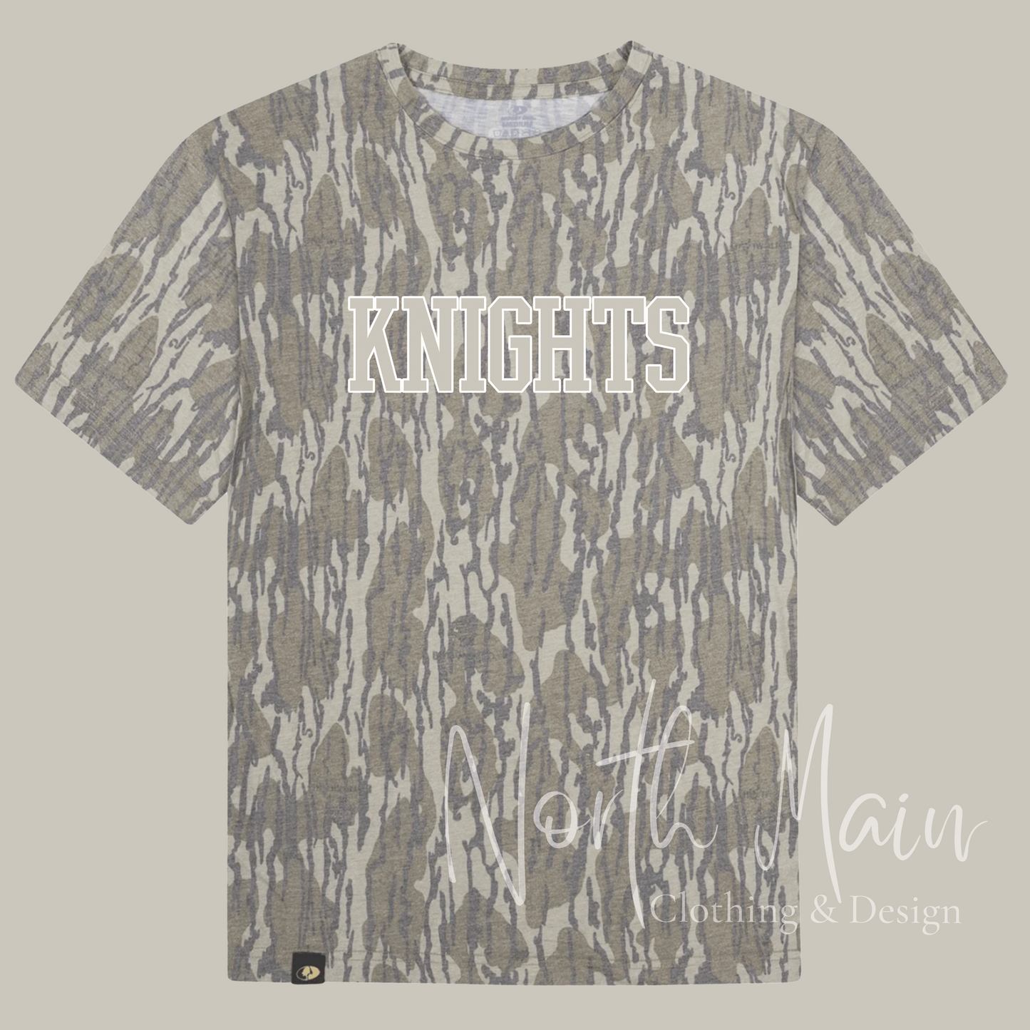 Wash out Camo Short Sleeve Tee