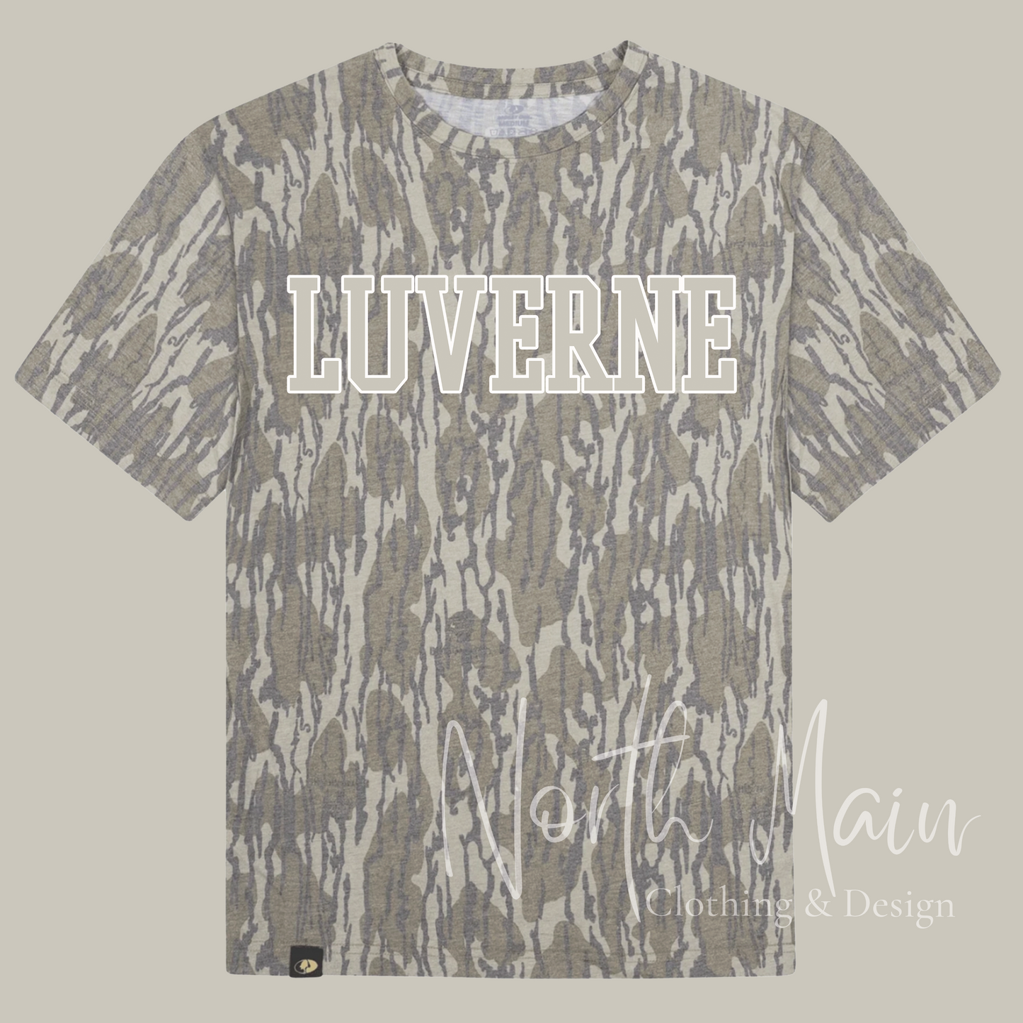 Wash out Camo Short Sleeve Tee