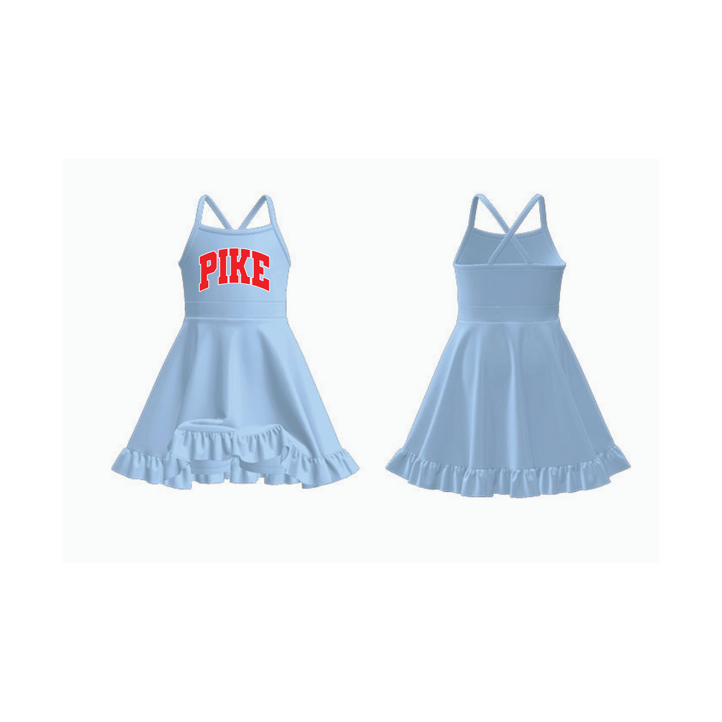Girls Team Spirit Athletic Dress