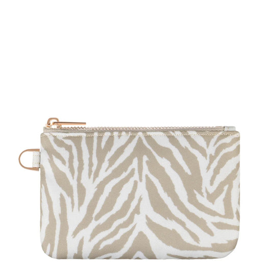 Safari Stripes Zipper Pouch