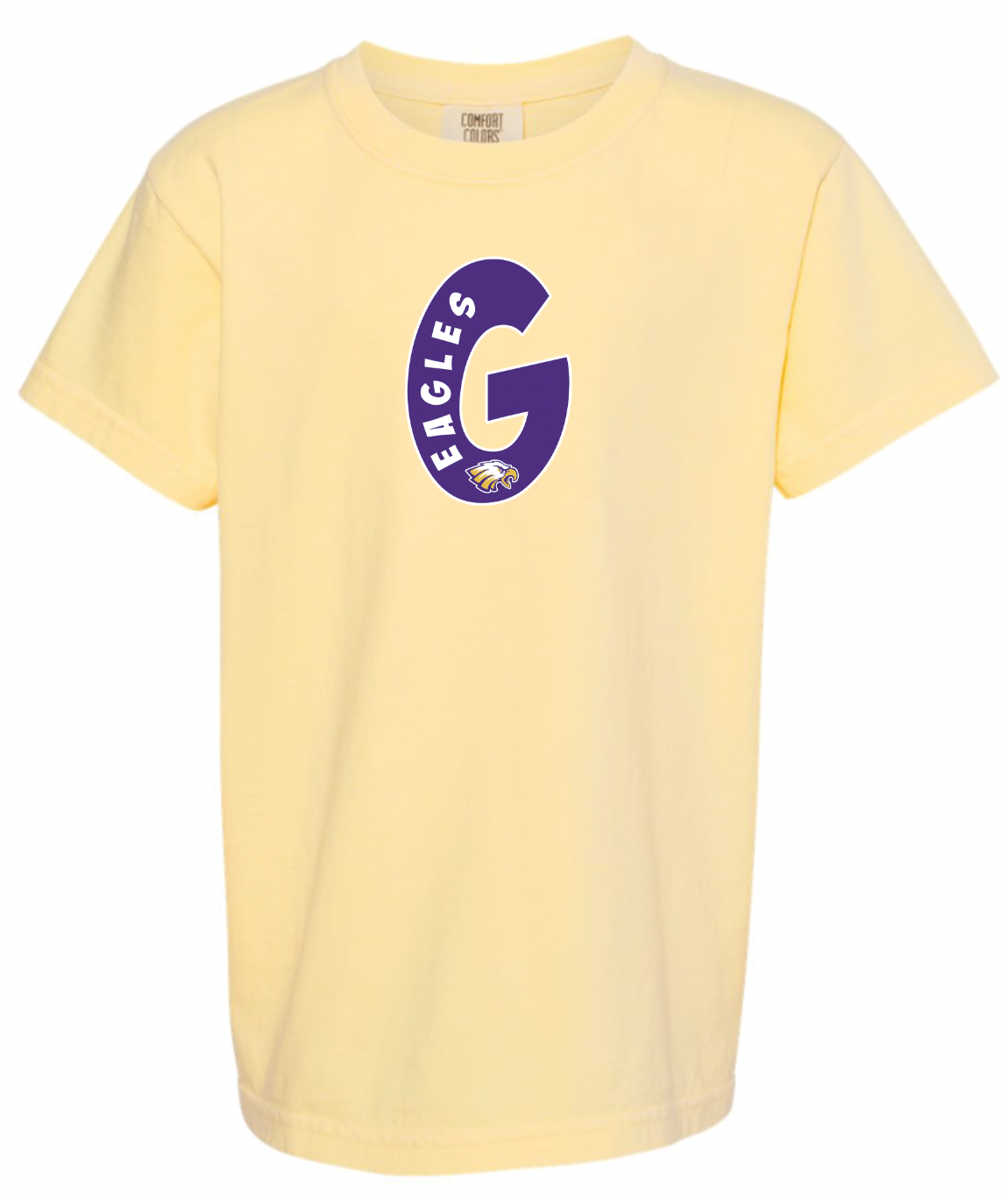 School Letter Mascot Design - Youth & Adult - Comfort Color