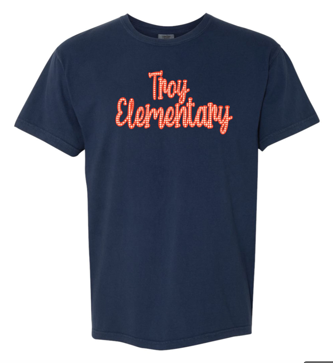 School Gingham Design - Youth & Adult - Comfort Color