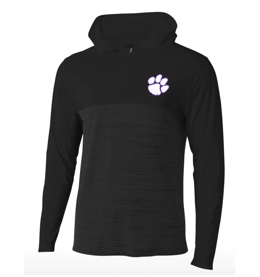 A4 Quarter Zip - Youth & Adult - School Logo