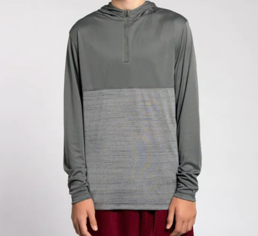 A4 Quarter Zip - Youth & Adult - School Logo