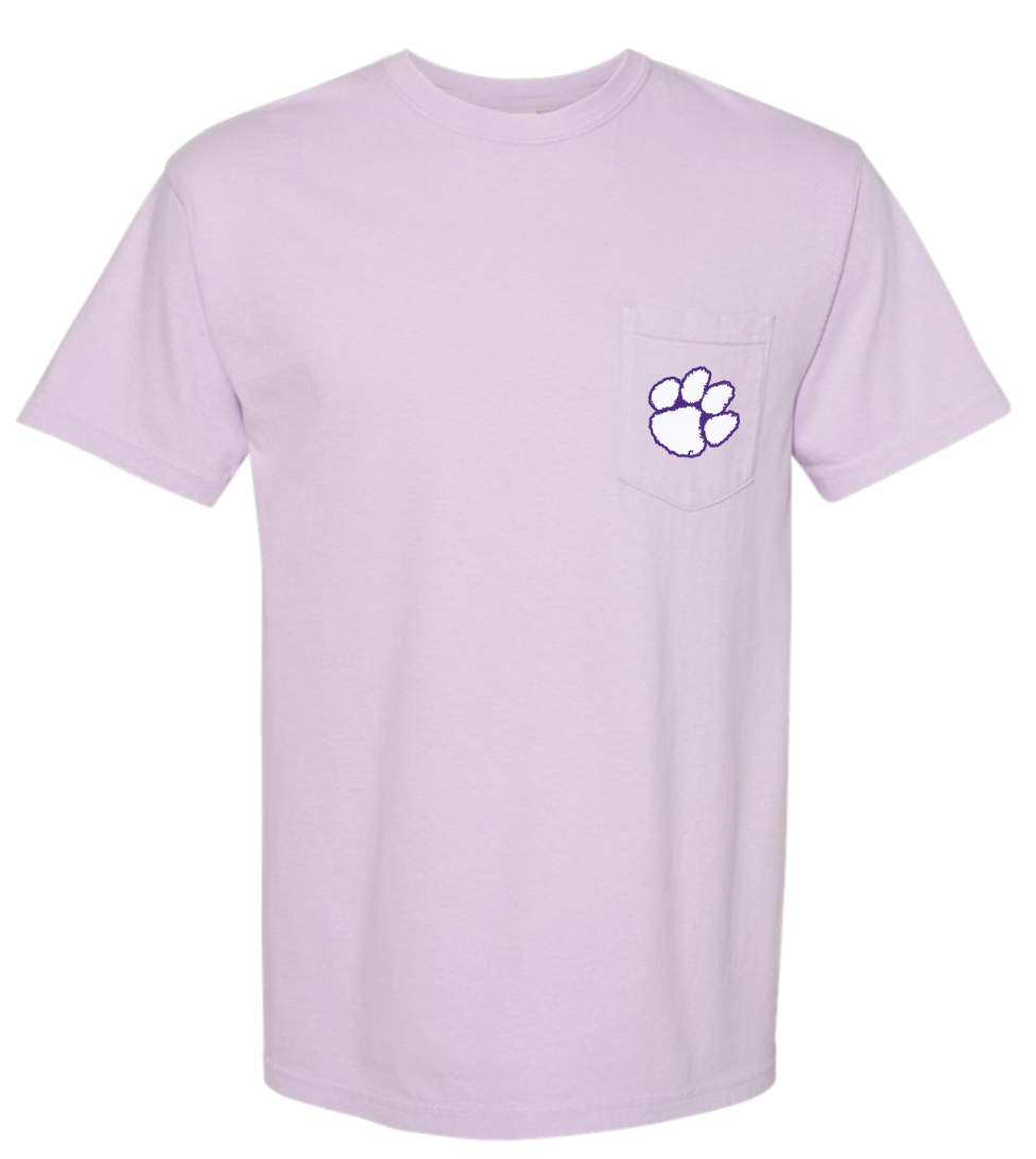 Comfort Color Logo Pocket Tee