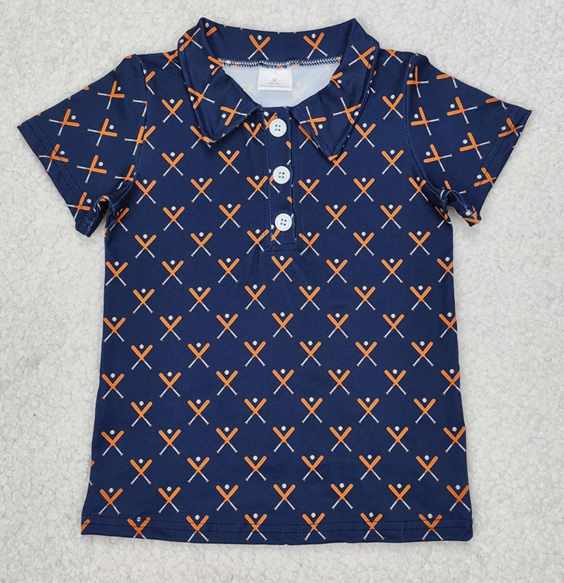 Boys Baseball Polo