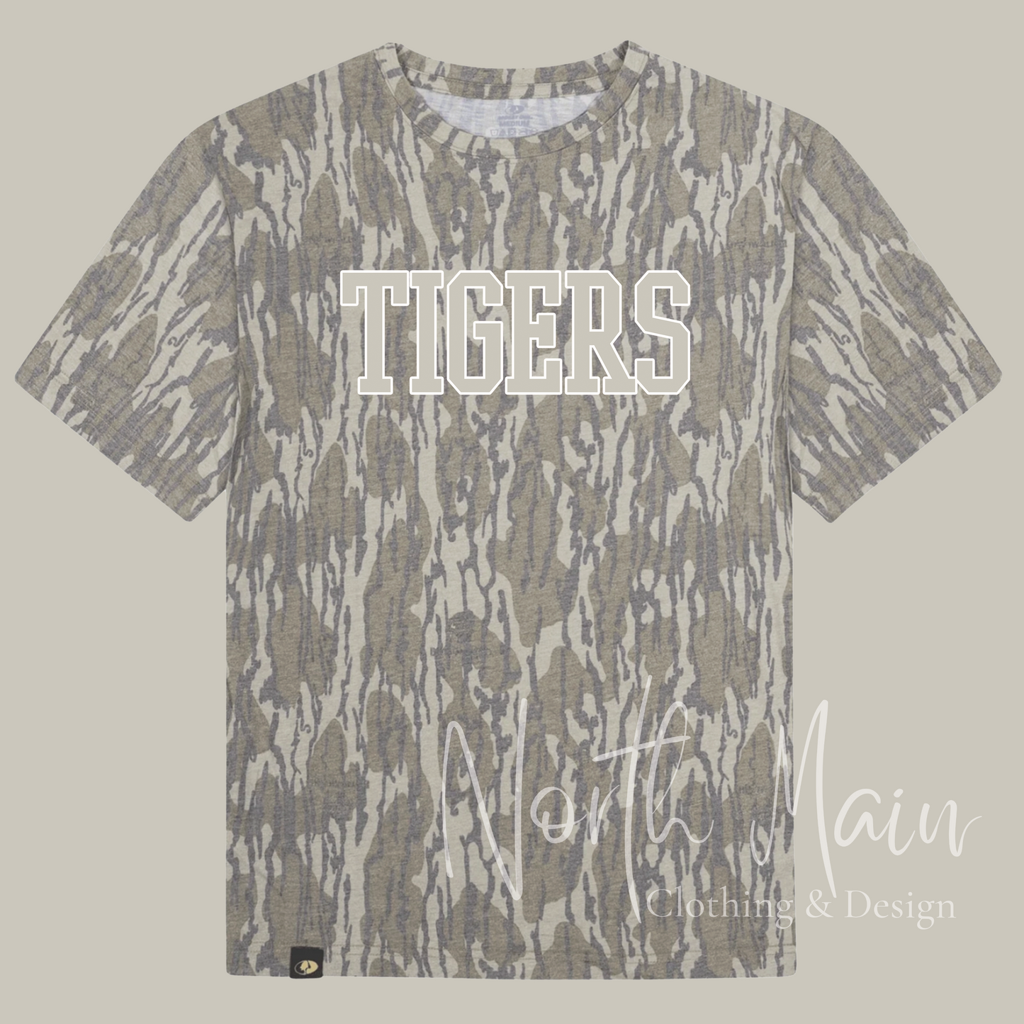 Wash out Camo Short Sleeve Tee