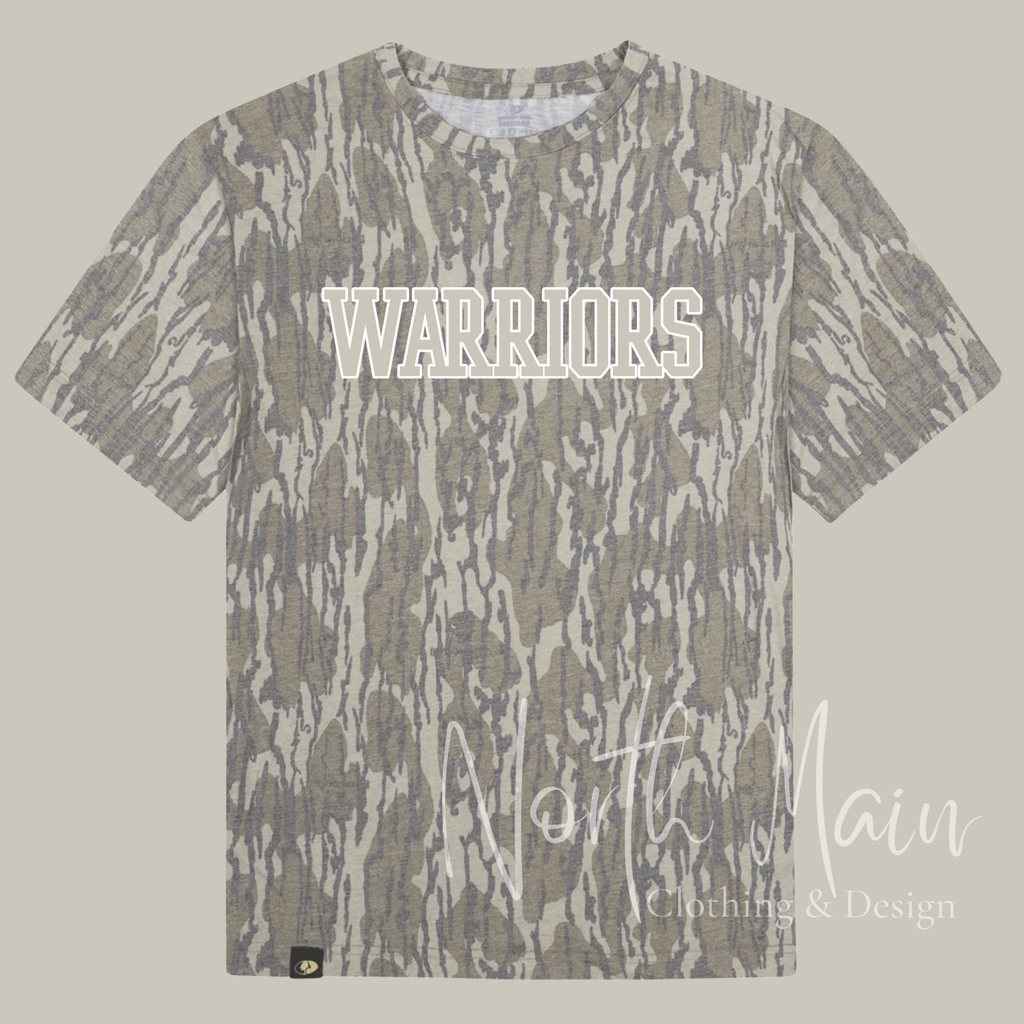 Wash out Camo Short Sleeve Tee