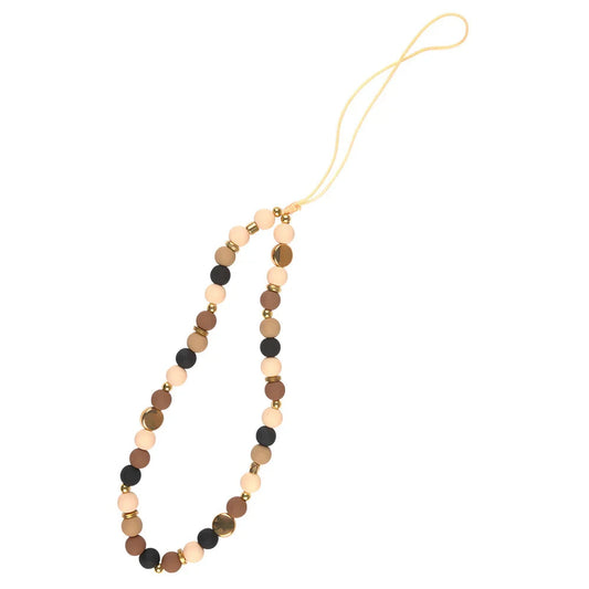 Walnut Charm Wristlet