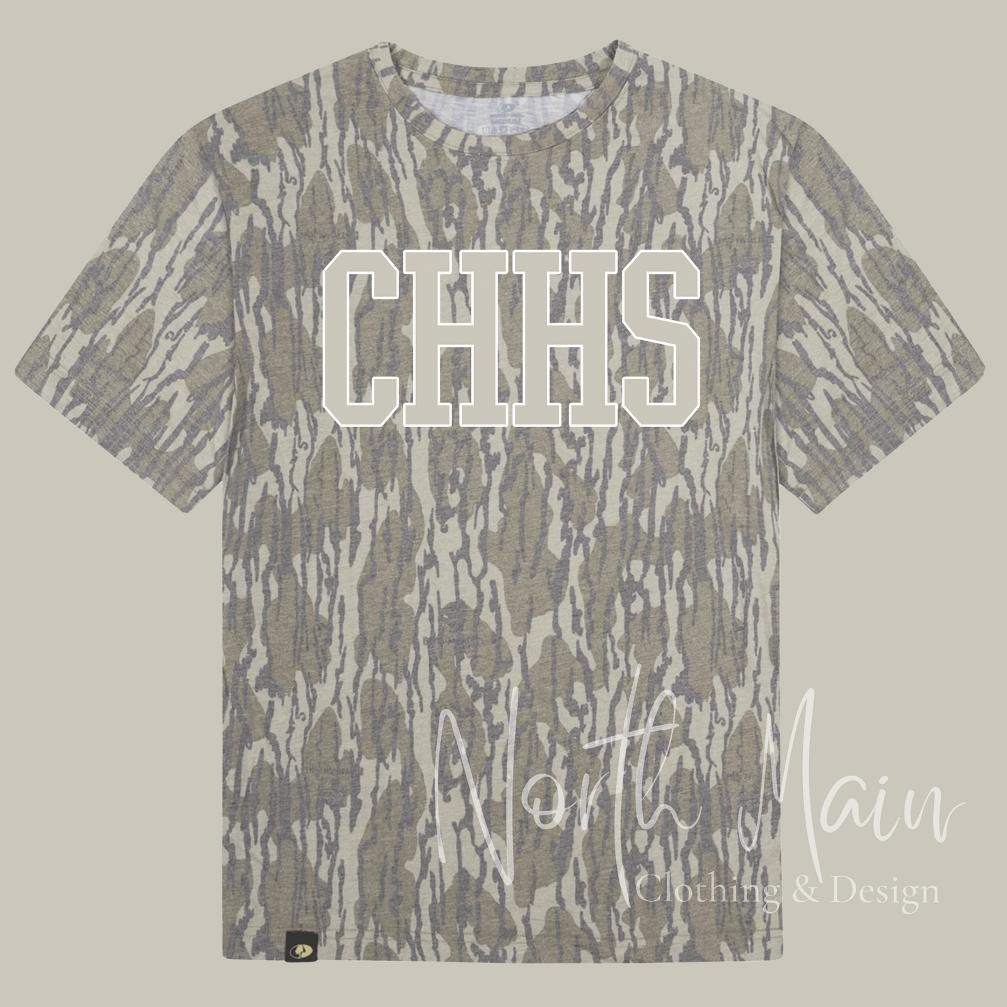 Wash out Camo Short Sleeve Tee
