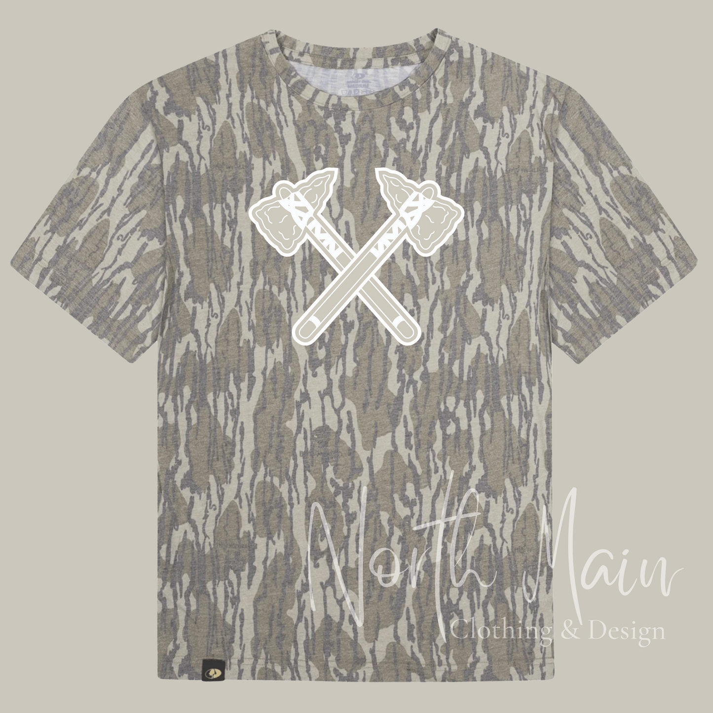 Wash out Camo Short Sleeve Tee