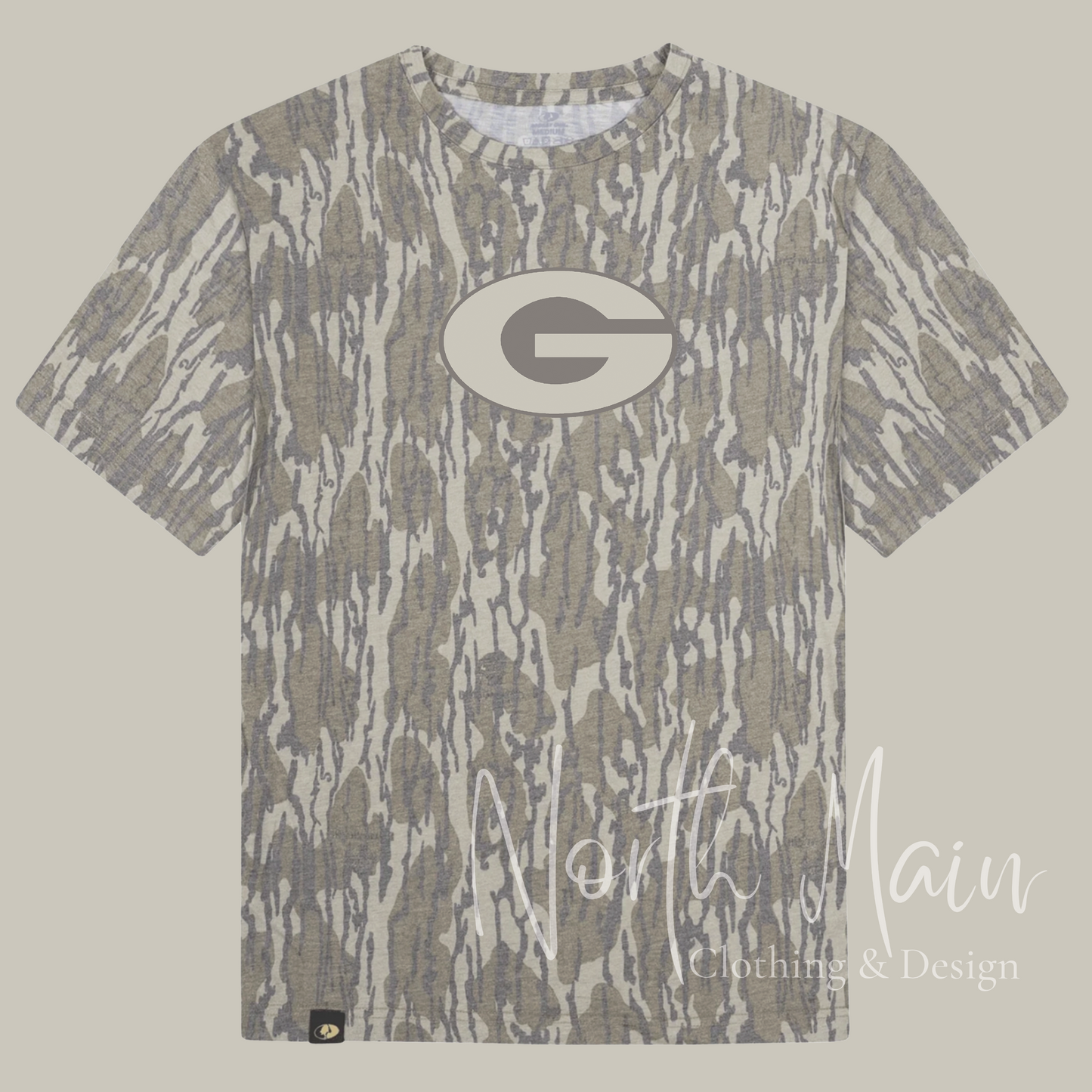 Wash out Camo Short Sleeve Tee