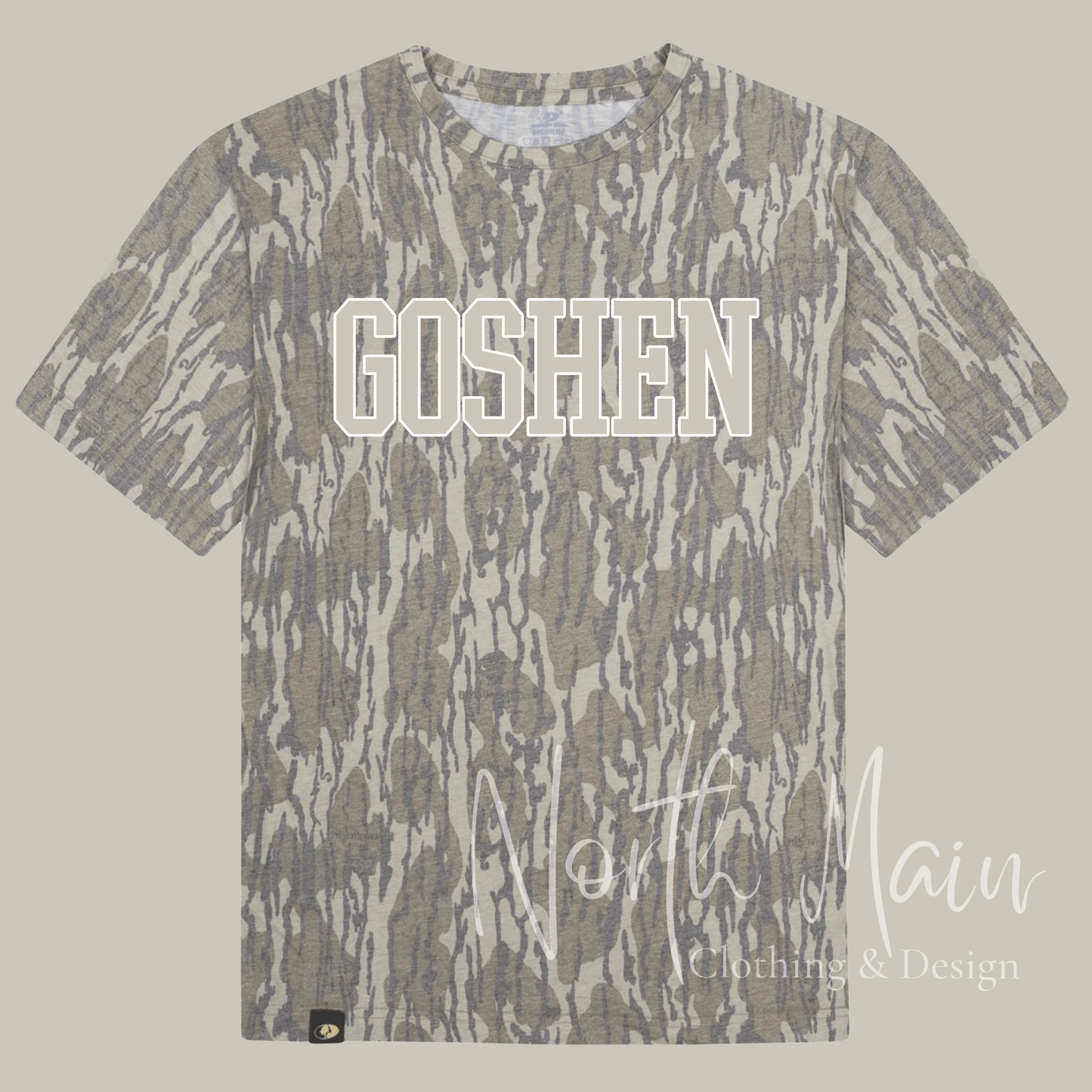 Wash out Camo Short Sleeve Tee