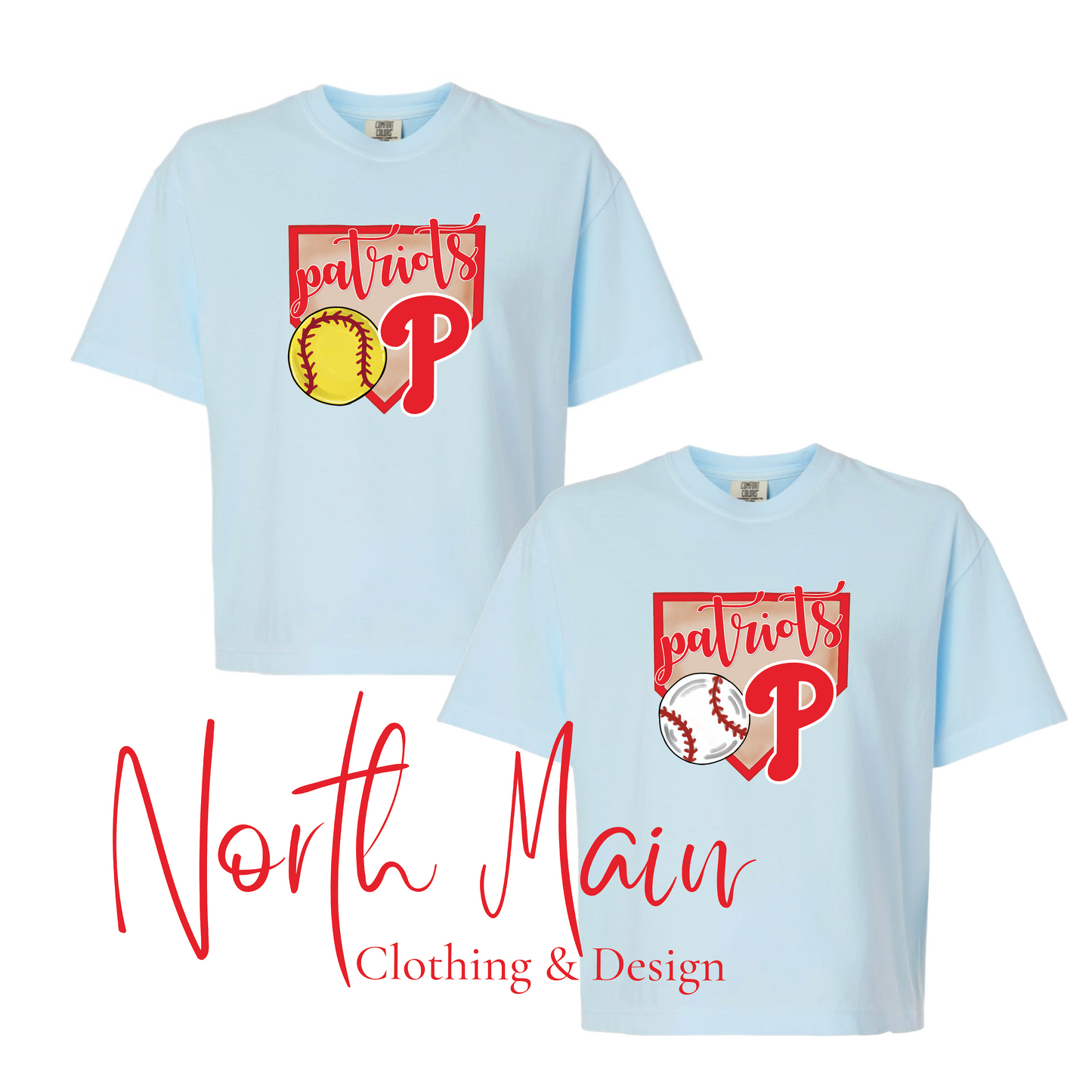 Home Plate Baseball/Softball Team Shirt (Adult)