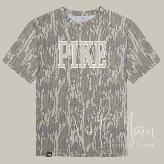 Wash out Camo Short Sleeve Tee