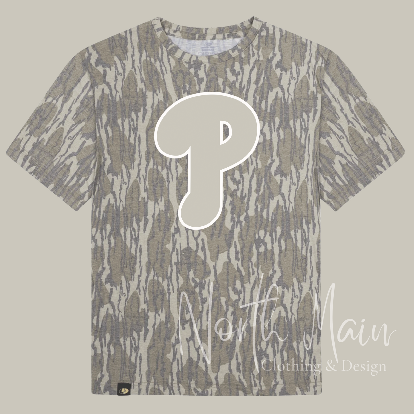 Wash out Camo Short Sleeve Tee